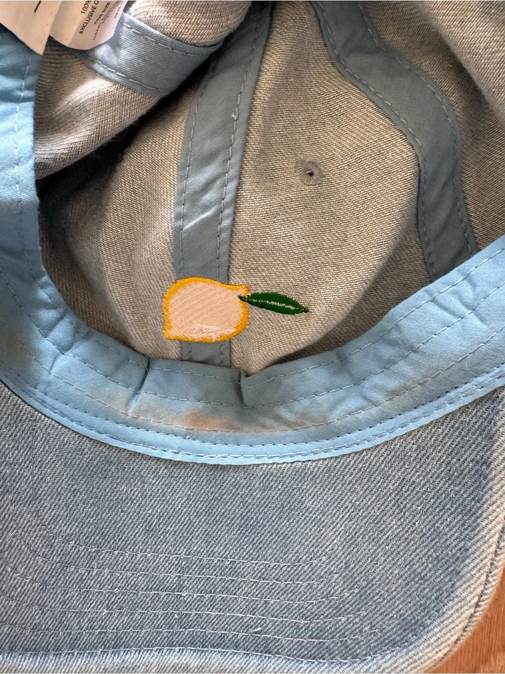 Lemon ball cap